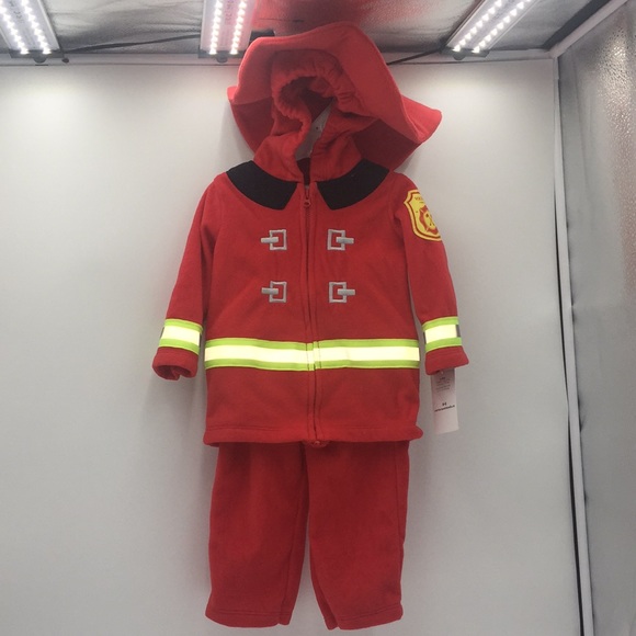 Carter’s Fireman Fire Fighter Infant Costume Halloween Pretend Play 6-9 … - Picture 8 of 9